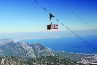 OLYMPOS CABLE CAR RIDE KEMER ( TAHTALI )