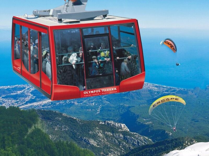 OLYMPOS CABLE CAR RIDE KEMER ( TAHTALI )