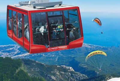 OLYMPOS CABLE CAR RIDE KEMER ( TAHTALI )